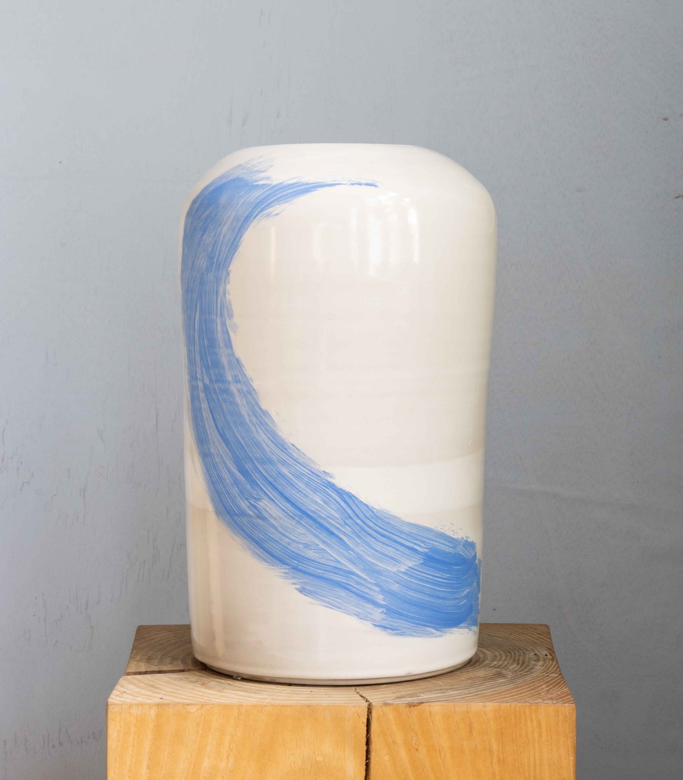 Wazon no.06 | BŁĘKIT | SPIEK CERAMICZNY