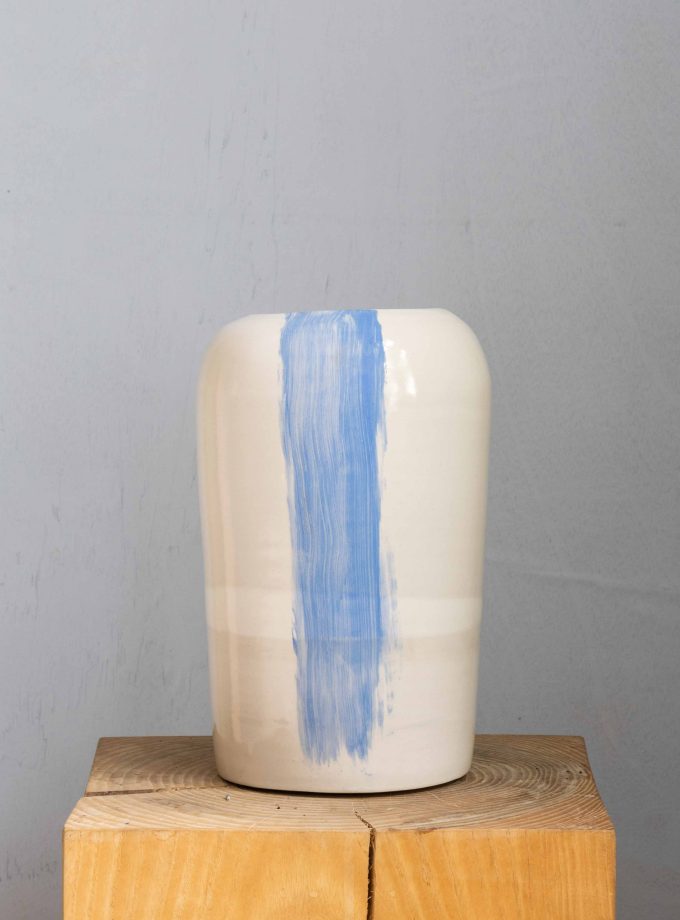 Wazon no.05 | BŁĘKIT | SPIEK CERAMICZNY