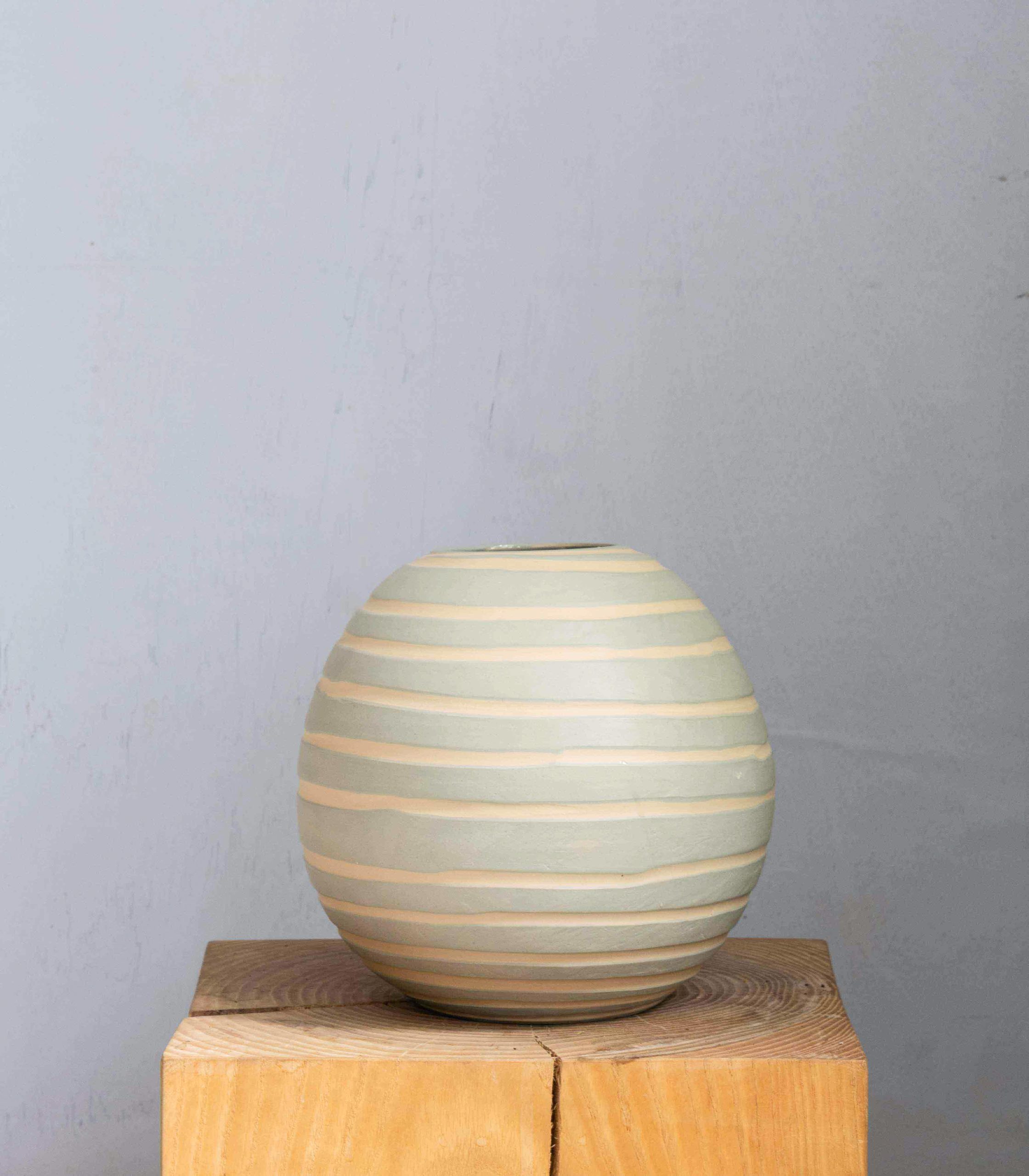 Wazon no.01 | BŁĘKIT | SPIEK CERAMICZNY